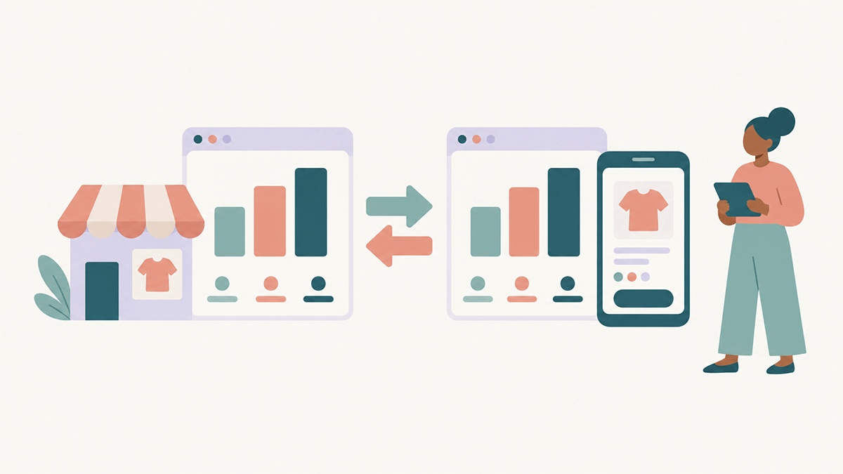 Shopify-rapporter och SendRCS-statistik i synk för samma kampanj